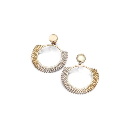 Boucles d'oreilles Tal en perles Miyuki | Belle mais pas que