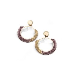 Boucles d'oreilles Tal en perles Miyuki | Belle mais pas que