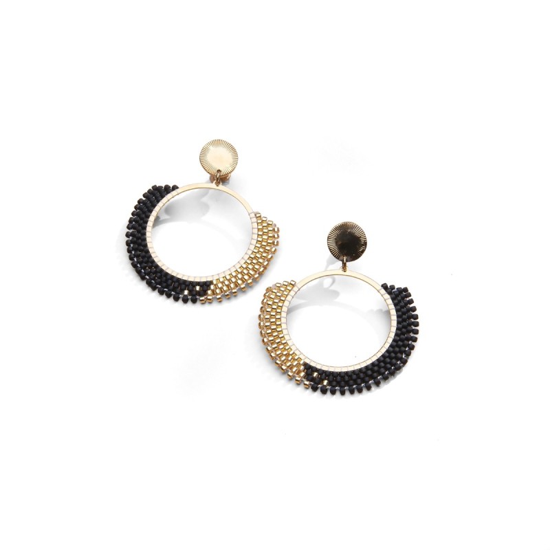 Boucles d'oreilles Tal en perles Miyuki | Belle mais pas que