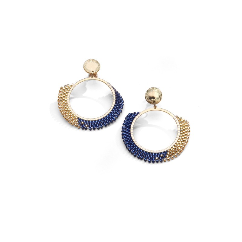 Boucles d'oreilles Tal en perles Miyuki | Belle mais pas que