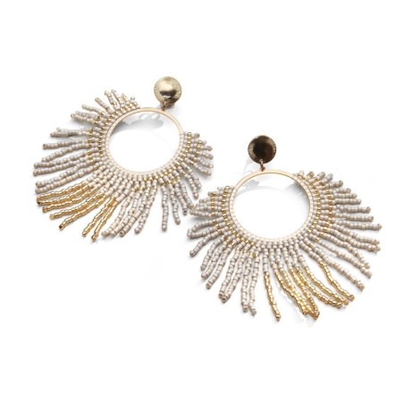 Boucles d'oreilles Isla en perles Miyuki | Belle mais pas que