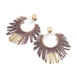 Boucles d'oreilles Isla en perles Miyuki | Belle mais pas que