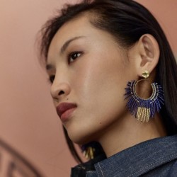 Boucles d'oreilles Isla en perles Miyuki | Belle mais pas que