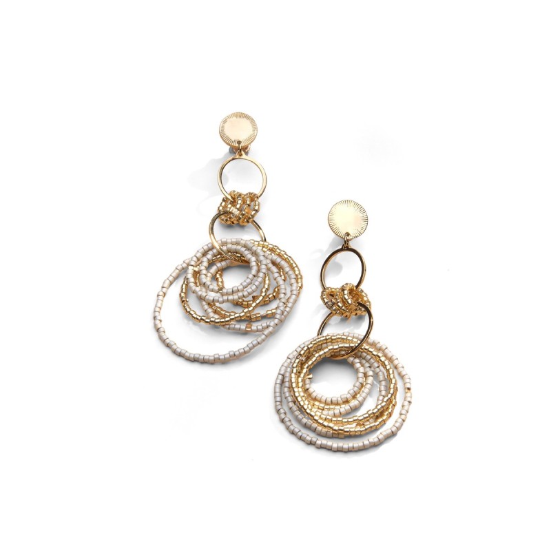 Boucles d'oreilles Oana en perles Miyuki | Belle mais pas que