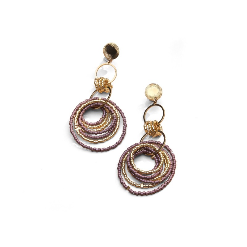 Boucles d'oreilles Oana en perles Miyuki | Belle mais pas que
