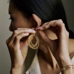 Boucles d'oreilles Tania en perles Miyuki | Belle mais pas que