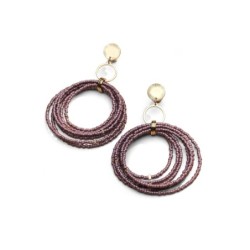 Boucles d'oreilles Tania en perles Miyuki | Belle mais pas que