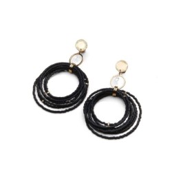 Boucles d'oreilles Tania en perles Miyuki | Belle mais pas que