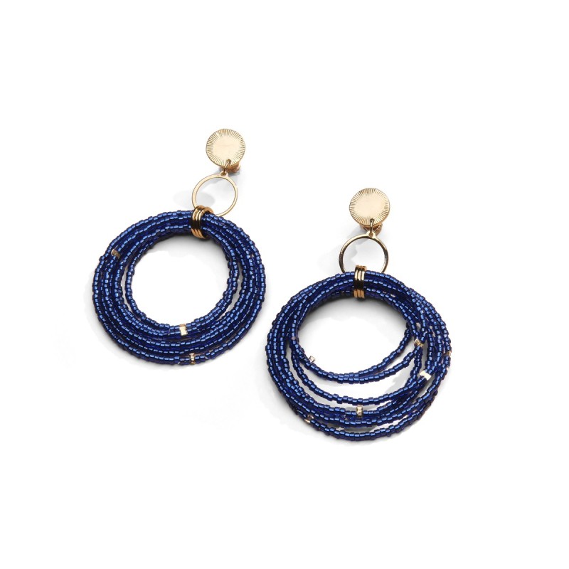 Boucles d'oreilles Tania en perles Miyuki | Belle mais pas que