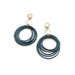 Boucles d'oreilles Tania en perles Miyuki | Belle mais pas que