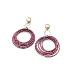 Boucles d'oreilles Tania en perles Miyuki | Belle mais pas que