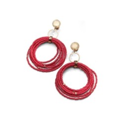Boucles d'oreilles Tania en perles Miyuki | Belle mais pas que