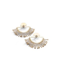 Boucles d'oreilles Sana en perles Miyuki | Belle mais pas que