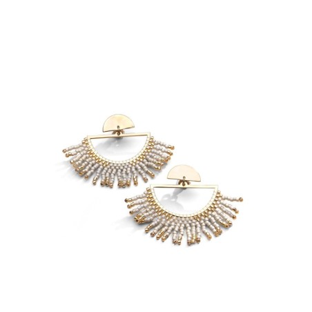 Boucles d'oreilles Sana en perles Miyuki | Belle mais pas que