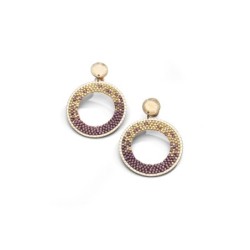 Boucles d'oreilles Lylia en perles Miyuki | Belle mais pas que