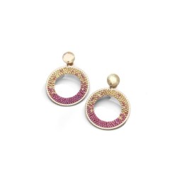 Boucles d'oreilles Lylia en perles Miyuki | Belle mais pas que
