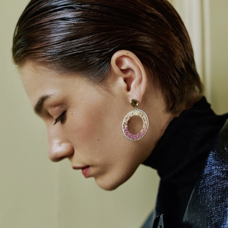 Boucles d'oreilles Lylia en perles Miyuki | Belle mais pas que