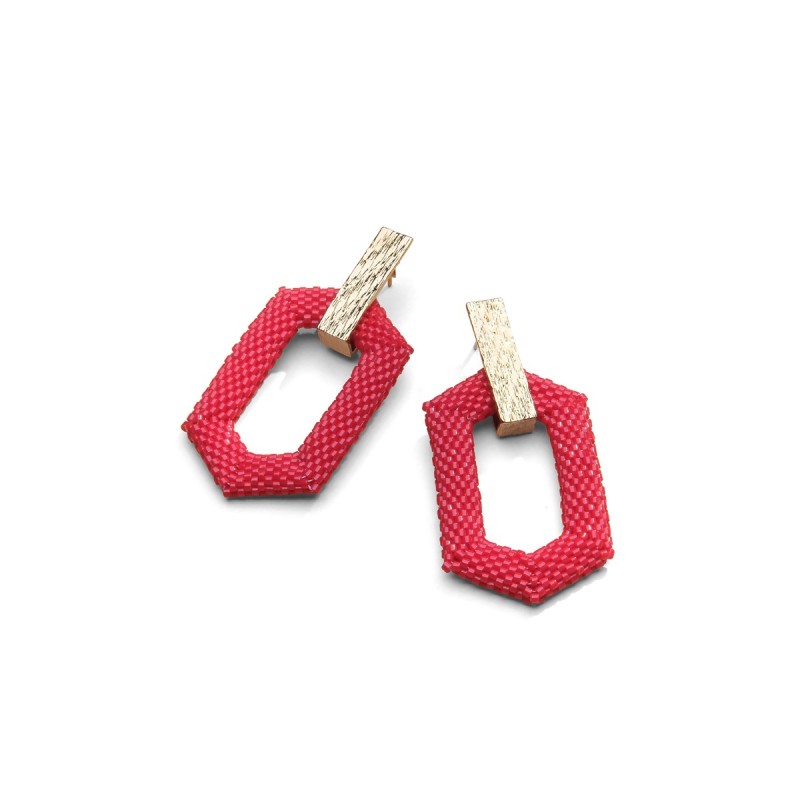 Boucles d'oreilles Cléa en perles Miyuki | Belle mais pas que