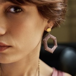 Boucles d'oreilles Elea en perles Miyuki | Belle mais pas que