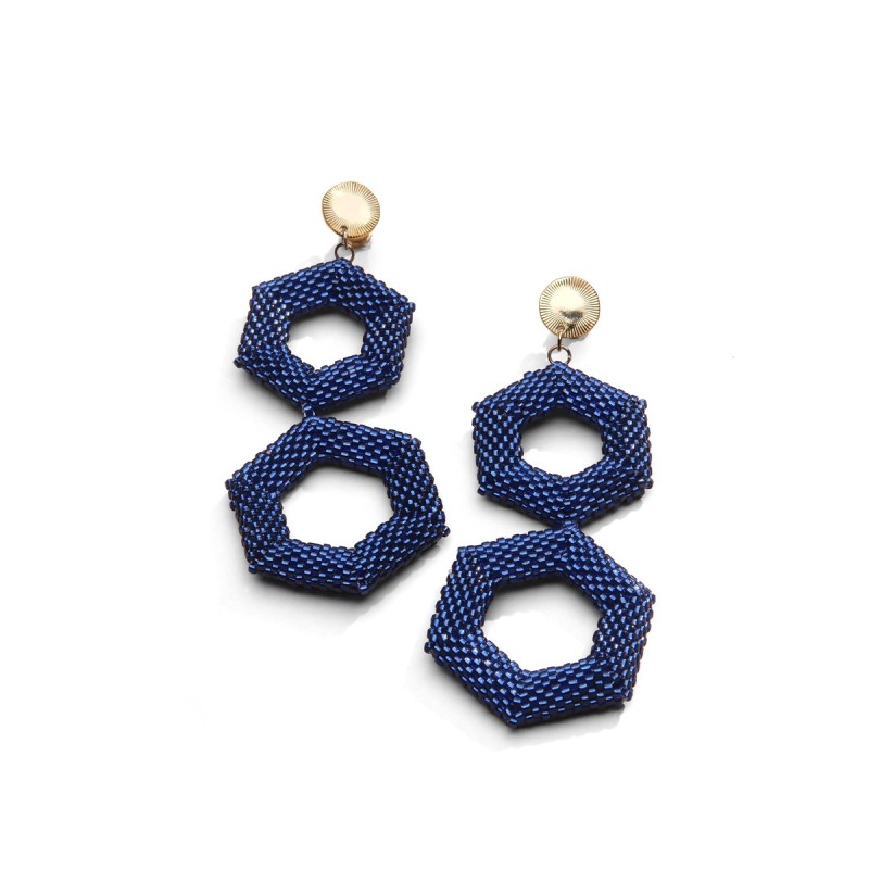 Boucles d'oreilles Lisa en perles Miyuki | Belle mais pas que
