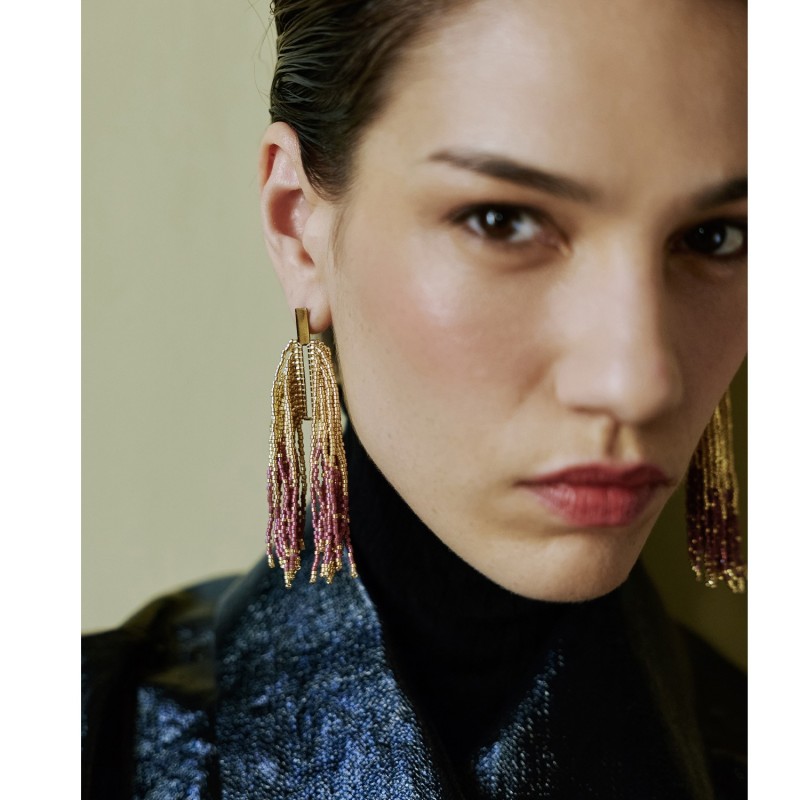 Boucles d'oreilles Seyana en perles Miyuki | Belle mais pas que