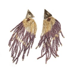 Boucles d'oreilles Carma en perles Miyuki | Belle mais pas que