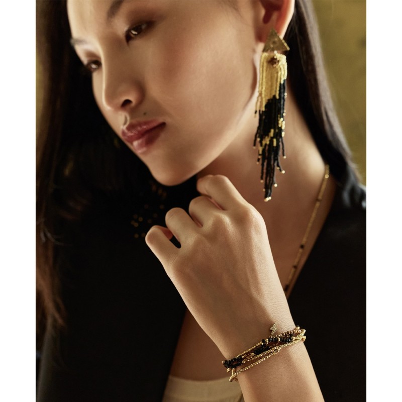 Boucles d'oreilles Carma en perles Miyuki | Belle mais pas que