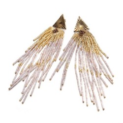 Boucles d'oreilles Carma en perles Miyuki | Belle mais pas que