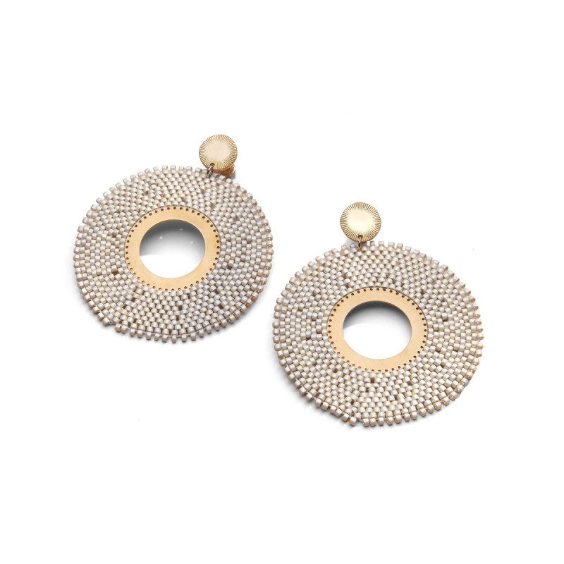 Boucles d'oreilles Joia en perles Miyuki | Belle mais pas que
