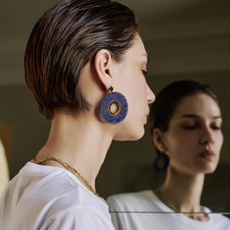 Boucles d'oreilles Joia en perles Miyuki | Belle mais pas que