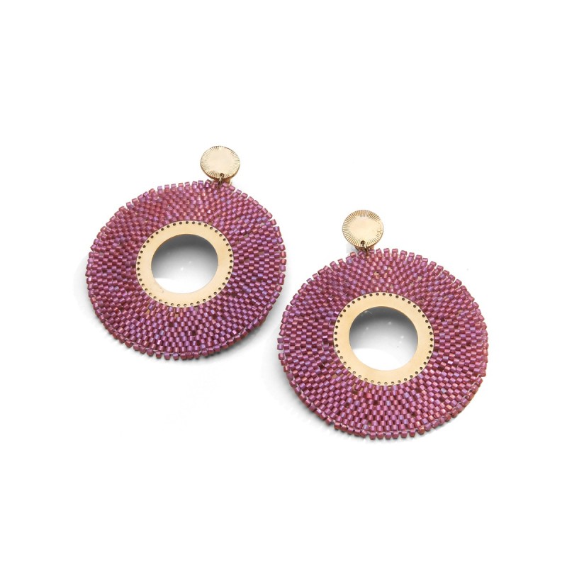 Boucles d'oreilles Joia en perles Miyuki | Belle mais pas que