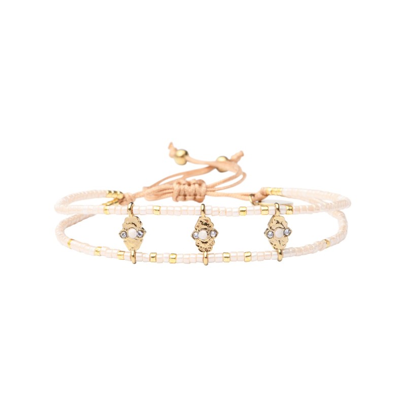 Bracelet White jasmin Roxane
