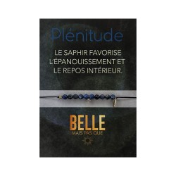 Bracelet With love Saphir | Bijou symbole | Belle mais pas que