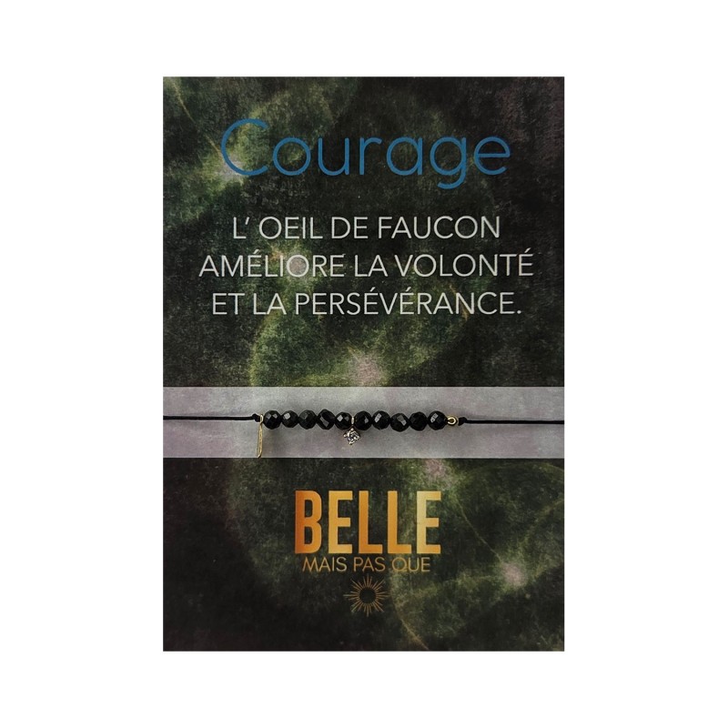 Bracelet With love Œil du faucon | Bijou symbole | Belle mais pas que
