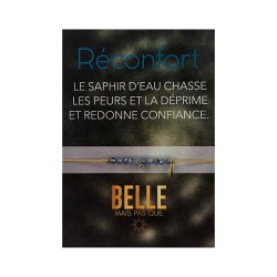 Bracelet With love Saphir d'eau | Bijou symbole | Belle mais pas que