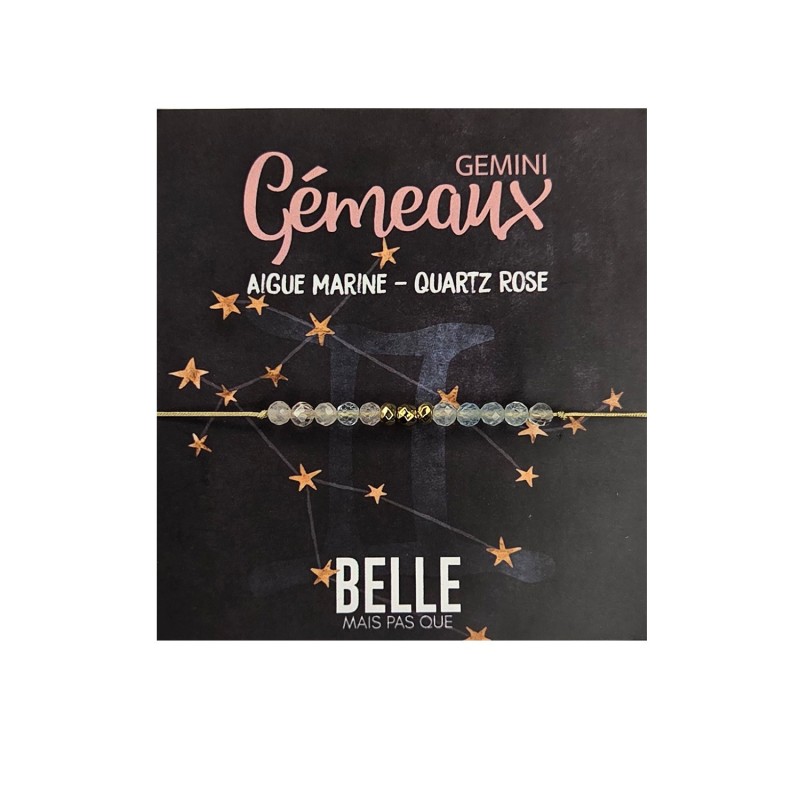 Bracelet Constellation Gémeaux | Bijou symbole | Belle mais pas que