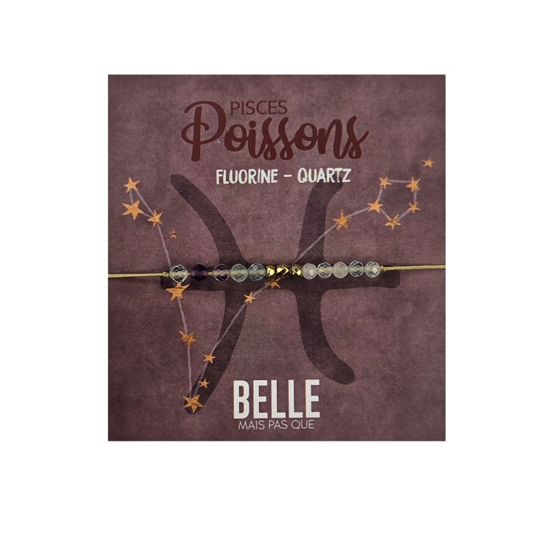 Bracelet Constellation Poissons | Bijou symbole | Belle mais pas que