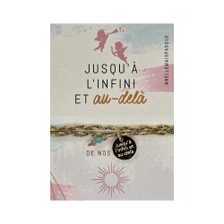 Bracelet message « Jusqu'à l’infini et au-delà » | Belle mais pas que