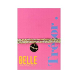 Bracelet « Trésor » | Bijou à message | Belle mais pas que