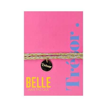 Bracelet « Trésor » | Bijou à message | Belle mais pas que