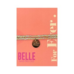 Bracelet « For Ever » | Bijou à message | Belle mais pas que