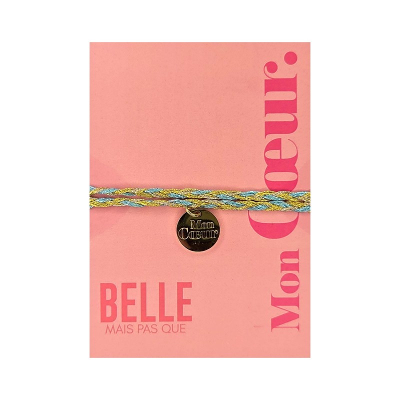 Bracelet « Mon coeur » | Bijou à message | Belle mais pas que