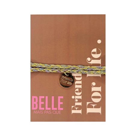 Bracelet « Friends for life » | Bijou à message | Belle mais pas que