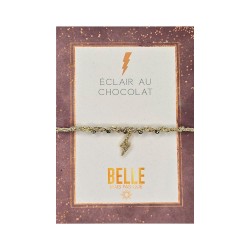 Bracelet Karma « Éclair au chocolat » | Belle mais pas que
