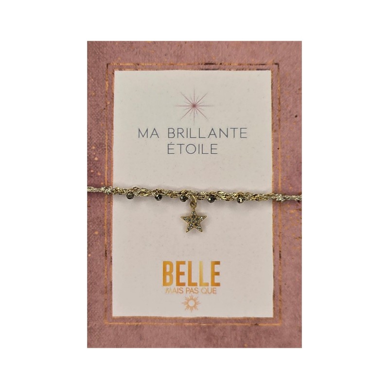 Bracelet Karma « ma brillante étoile » | Belle mais pas que