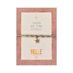 Bracelet Karma « Crois en ton étoile » | Belle mais pas que