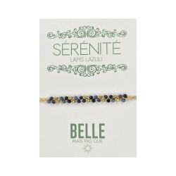 Bracelet Yara | Grappe de pierres sur cordon | Belle mais pas que
