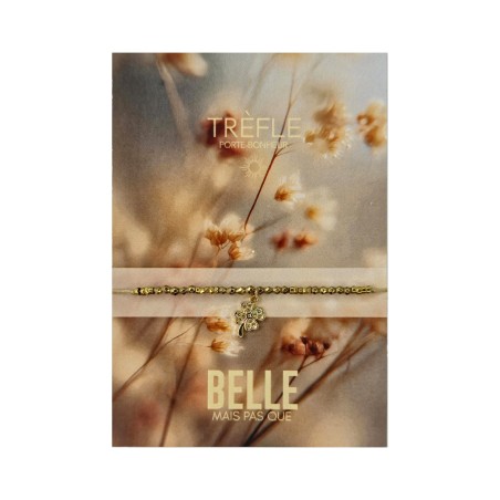 Bracelet Ness Trèfle branche porte-bonheur | Belle mais pas que