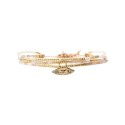 Bracelet White jasmin Lise