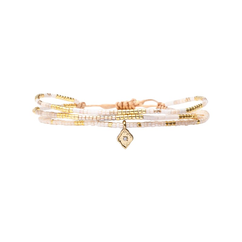 Bracelet White jasmin Alicia